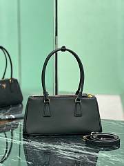 Prada Galleria zip-top Tote Bag Black Size 30 x 14 x 11cm - 5