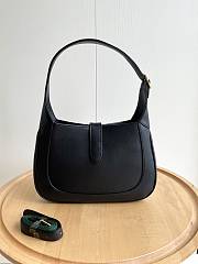 Gucci Jackie 1961 medium bag in black leather Size 27.5x19x4cm - 5