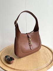 Gucci Jackie 1961 medium bag in brown leather Size 27.5x19x4cm - 6