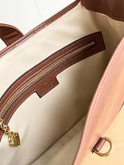 Gucci Jackie 1961 medium bag in brown leather Size 27.5x19x4cm - 3