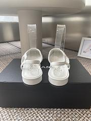 Chanel 22C White Slingback - 4