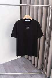 Off White Arrow Skate Regular Fit T-Shirt Black - 1