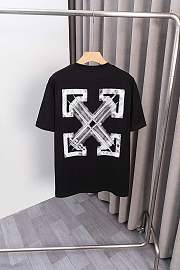 Off White Arrow Skate Regular Fit T-Shirt Black - 5