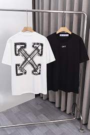 Off White Arrow Skate Regular Fit T-Shirt Black - 3