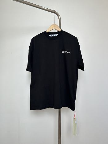 Off-White Wave Arrows Slim T-shirt in Cotton Jersey