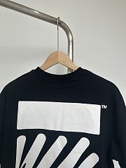 Off-White Wave Arrows Slim T-shirt in Cotton Jersey - 5