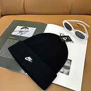 Nike Ribbed Knit Beanie Black - 6