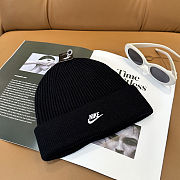 Nike Ribbed Knit Beanie Black - 2