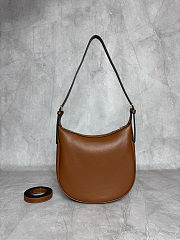 SMALL HELOÏSE BAG IN SUPPLE GRAINED CALFSKIN SIZE 9 x 8 x 2 inches - 5