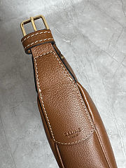 SMALL HELOÏSE BAG IN SUPPLE GRAINED CALFSKIN SIZE 9 x 8 x 2 inches - 2