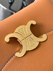 CELINE TEEN NINO BAG IN SUPPLE GRAINED CALFSKIN - TAN Size 20 x 13 x 8cm - 2