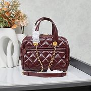Chanel Small Bowling Bag Size 22 x 18 x 8cm - 4