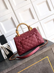 Chanel Coco Handle Red Size 23cm - 2