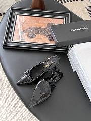 Chanel Slingback Patent Leather - 4
