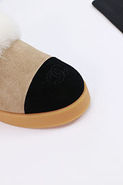 Chanel Shearling Sheepskin Mules - 3