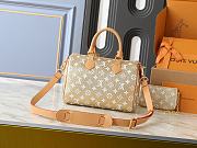 LV Speedy P9 Bandoulière 30 Gold Kinsugi Size 25 x 15 x 15cm  - 5