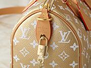 LV Speedy P9 Bandoulière 30 Gold Kinsugi Size 25 x 15 x 15cm  - 2