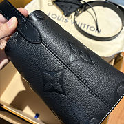 LV All In BB Monogram Empreinte Leather Black M13480 Size 16 x 18 x 12 cm - 2