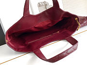 YSL ICARE in quilted lambskin in Red Size 27 x 13 x 8cm - 4