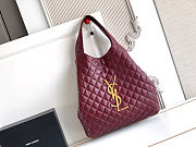YSL ICARE in quilted lambskin in Red Size 27 x 13 x 8cm - 2