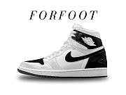 Fragment x Air Jordan 1 High OG Black White II7282-100  - 1