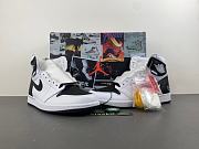 Fragment x Air Jordan 1 High OG Black White II7282-100  - 2