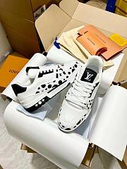 LV Trainer Yayoi Kusama Black White - 2