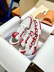 LV Trainer Yayoi Kusama Red White - 1AB8J1 / 1AB8IU - 4