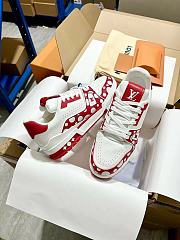 LV Trainer Yayoi Kusama Red White - 1AB8J1 / 1AB8IU - 2