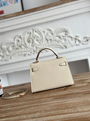 Hermès Craie and Trench Epsom Sellier Mini Kelly 20 Gold Hardware Size 19cm - 6