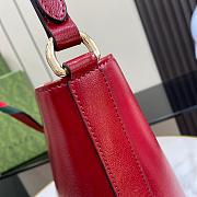 Gucci Mini Bucket Shoulder Bag in Red Size 25.5 x 28 x 16.5cm - 5
