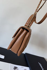 Chanel Lambskin Quilted Small Trendy CC Flap Dual Handle Bag - 5