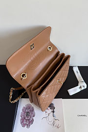 Chanel Lambskin Quilted Small Trendy CC Flap Dual Handle Bag - 2
