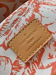 Louis Vuitton Monogram Tiles By The Pool OnTheGo East West Coral - 4