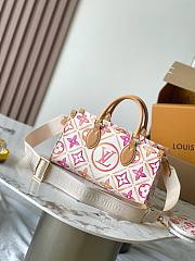 Louis Vuitton Monogram Tiles By The Pool OnTheGo East West Coral - 3