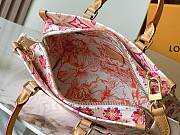 Louis Vuitton Monogram Tiles By The Pool OnTheGo East West Coral - 2