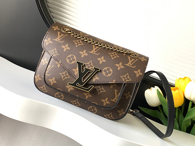 Louis Vuitton Passy Monogram Canvas Brown Handbag M45592 - 1