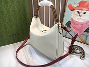 Gucci Diana medium shoulder bag in white leather Size 30 x 23 x 6.5cm - 6