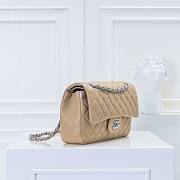 Chanel  Caviar Quilted Medium Double Flap Beige Size 25.5 x 16 x 6.5cm - 5