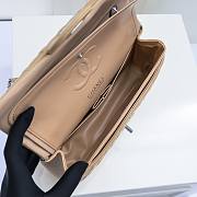 Chanel  Caviar Quilted Medium Double Flap Beige Size 25.5 x 16 x 6.5cm - 3