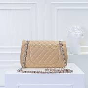Chanel  Caviar Quilted Medium Double Flap Beige Size 25.5 x 16 x 6.5cm - 2