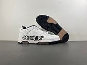 OFF-WHITE Out Of Office OOO Low Tops White Black - 4