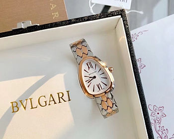 Bvlgari Serpenti Seduttori Watch Rose gold and steel