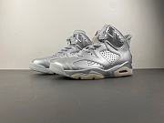 PSG x Air Jordan 6 “Metallic Silver” (2026) IQ5135-001 - 1