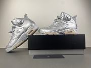 PSG x Air Jordan 6 “Metallic Silver” (2026) IQ5135-001 - 2