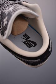 AJ1 Low × Louis Vuitton Black Monogram - 6