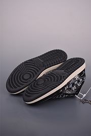 AJ1 Low × Louis Vuitton Black Monogram - 5