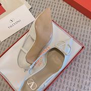 VLogo Signature Patent Leather Slingback Pump 80mm - 5