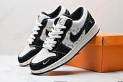 Nike Jordan 1 Low Travis Scott Louis Vuitton Black White LX1988-200 - 4