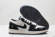 Nike Jordan 1 Low Travis Scott Louis Vuitton Black White LX1988-200 - 2